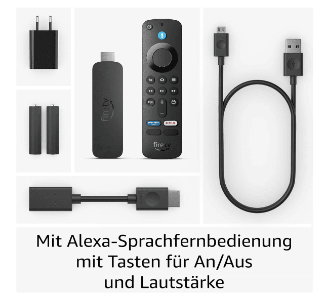 Amazon Fire TV Stick 4K (2024) – Ultra HD Streaming – Neu