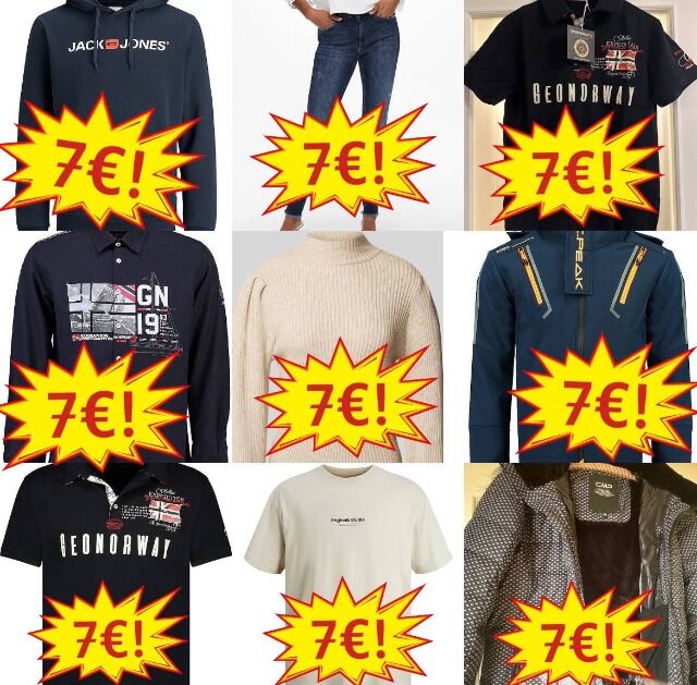 8,50 € Winter Markenbekleidung Mix Lagerware Kategorie A/B, Damen- und Herrenware, Verkauf in Boxen ab 25 Stück, Top-Marken aus Deutschland