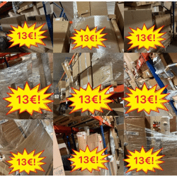 13 € branded furniture mix per item, customer returns category A/B/C, 15 pieces of furniture per pallet, top brands, stock items Germany