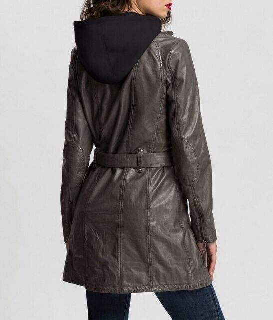 Damen-Ledermantel von Gipsy 