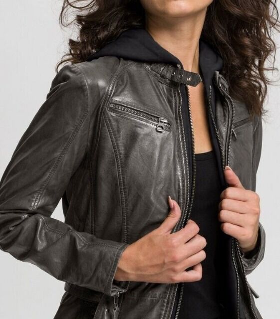 Damen-Ledermantel von Gipsy 