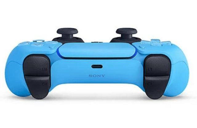 Sony DualSense Controller Starlight Blue – Kabelloser PS5-Controller mit adaptiven Triggern und haptischem Feedback – Neu