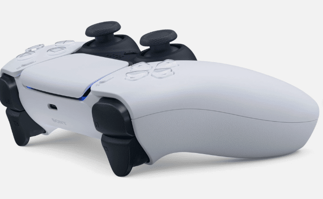 Sony DualSense Controller White – Kabelloser PS5-Controller mit haptischem Feedback und adaptiven Triggern – Neu