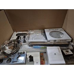 350 € Mix-Palette Stock aus deutschen Marktplätzen, Los 34, 60–70 Stück, Kategorie A/B/C, Haushaltswaren und Technik, Lagerware Deutschland