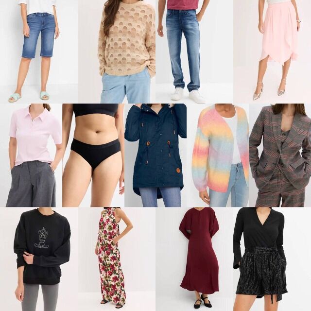 ab 2,10 € Mix Stock Kleidung Kategorie A, 90 % Damen 10 % Herren, Neuware in Originalverpackung, Lager Deutschland, schneller Versand