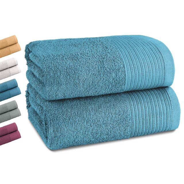 Duschtuch 140 x 70 cm 2er oder 4er Set