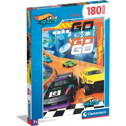 180 pieces Puzzle Supercolor - Hot Wheels