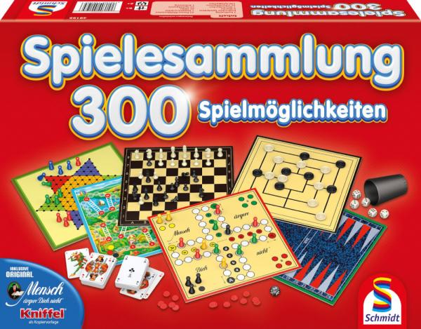 300er Spielesammlung -  rot