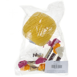 Amigurumi-Bausatz - DMC-Garne 2 2 Eulen