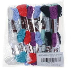 Amigurumi-Bausatz - Garne DMC UPS 19 Strauß + Spinne + Tintenfisch + Vlies