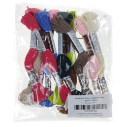 Amigurumi-Bausatz - Garne DMC UPS 22 Walross + Goldfisch + Kiwi + Gorilla