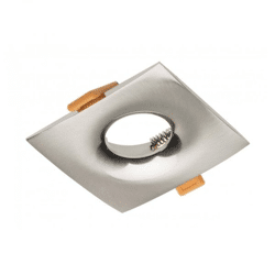 AURORA-Strahlergehäuse, IP20, quadratisch, satiniert