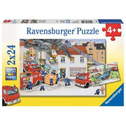 Bei der Feuerwehr - Puzzle - 2 x 24 Teile