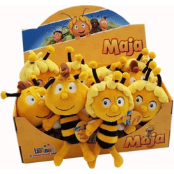Biene Maja - Plüschfiguren 2-fach sortiert - Display