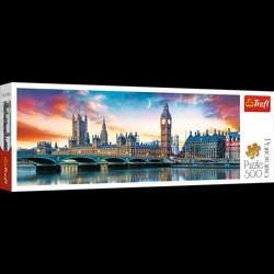 Big Ben und London Palace - Panorama Puzzle 29507 - 500 Teile