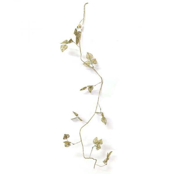 Blattgoldgirlande 135 cm