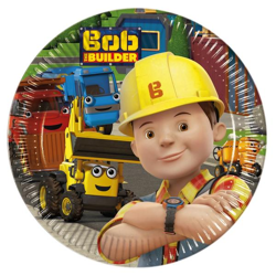 Bob the Builder - 8 Pappteller Medium 20cm