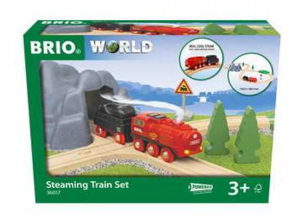 BRIO - Batterie-Dampflok Set