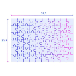 Clementoni 26096 - 60 Teile Double Face Puzzle - Peppa Pig