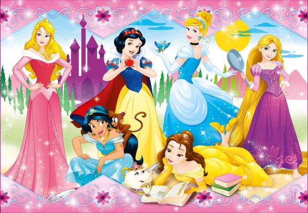 Clementoni 27086 - 104 Teile Puzzle - Disney Princess