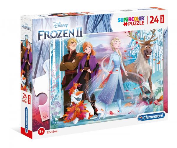 Clementoni 28513 - 24 Teile Maxi Puzzle - Frozen 2
