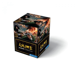 Clementoni 35138 - 500 piece jigsaw puzzle - Premium Animé-Collection gift box - Attack on Titan