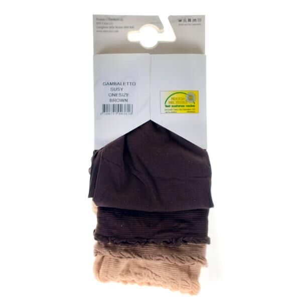 Damen Kniestrümpfe Emy Susy Braun OneSize