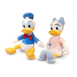 Disney Donald and Daisy Duck - plush with sound - 55 cm