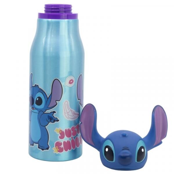 Disney Stitch - Drawing 3D Figur Trinkflasche - 690 ml