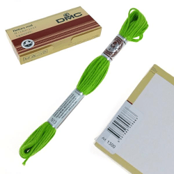 DMC Baumwollstrang Garn 10 m N13 Pistache