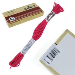 DMC Baumwollstrang Garn 10 m N61 Crimson