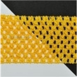 Durchbrochenes Gummi TUTU gelb, 7cm, A022 10 m