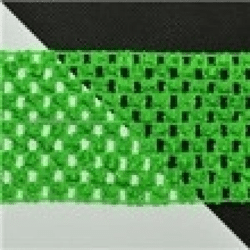 Durchbrochenes Gummi TUTU grün, 7cm, A102 10 m