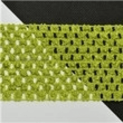 Durchbrochenes Gummi TUTU grün, 7cm, C099 10 m