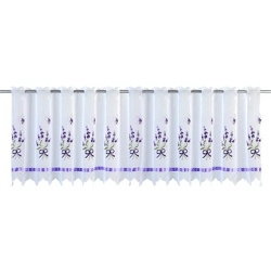 Fensteraufkleber, Café-Gardine, lavendel WENKO