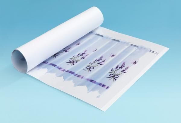 Fensteraufkleber, Café-Gardine, lavendel WENKO