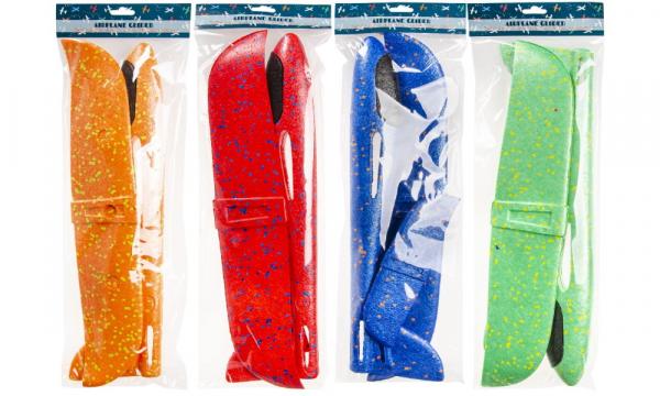 Flugzeuggleiter 47cm 4-fach sortiert Giant Flyer Glider Plane