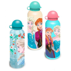Frozen / Die Eiskönigin - Aluminium Trinkflasche im Display - 500 ml