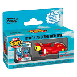 Funko 85522 - Bitty POP Rides - Lilo & Stitch -Stitch & Red One