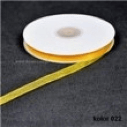 Gelbes Chiffonband (1/4