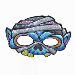 Ghoul-Maske aus Kunststoff Mix aus Designs