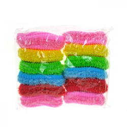 Haargummi MIX Muster 12 Stück.