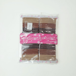 Haargummi MIX Muster 12 Stück.