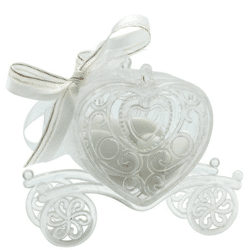 Herz Plexiglas Transparent 7x3x9 cm