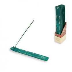 Holzkelle grün 26 cm