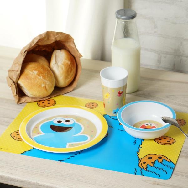 Kindergeschirr Sesamstra&szlig;e Freunde 3teilig PP