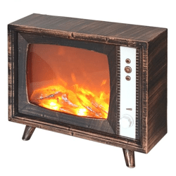 TV-Kamin 30x25x11 cm LED, Batterien, USB
