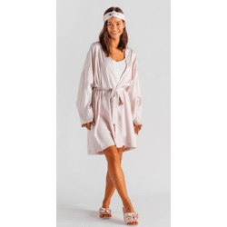 Layos Lyocell Bademantel rosa L/XL Home&You