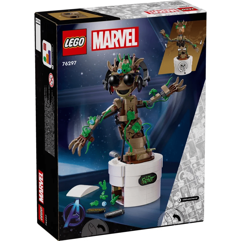 LEGO&reg; Marvel Super Heroes&trade; 76297 - Tanzender Groot (459 Teile)
