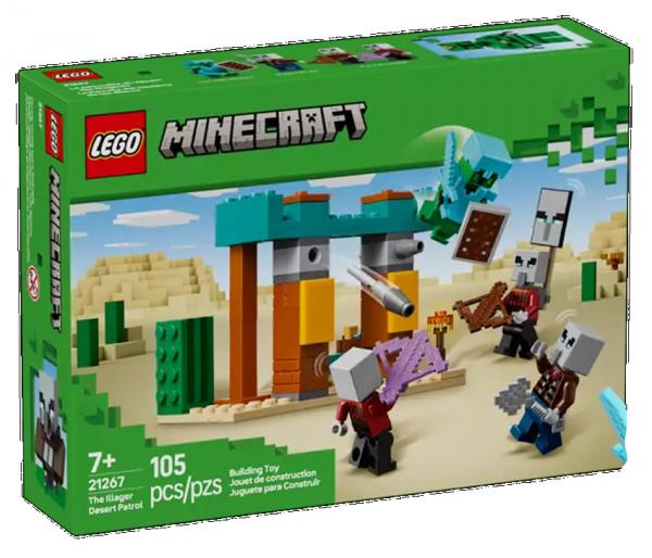 LEGO® Minecraft™ 21267 - The Illager Desert Patrol (105 pieces)